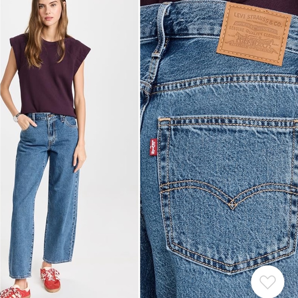 Levi's Baggy Dad Jeans